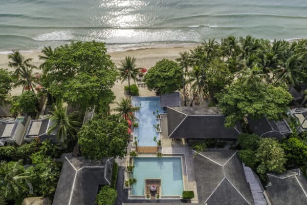 Anantara Rasananda Koh Phangan Villas_Pool View in the evening