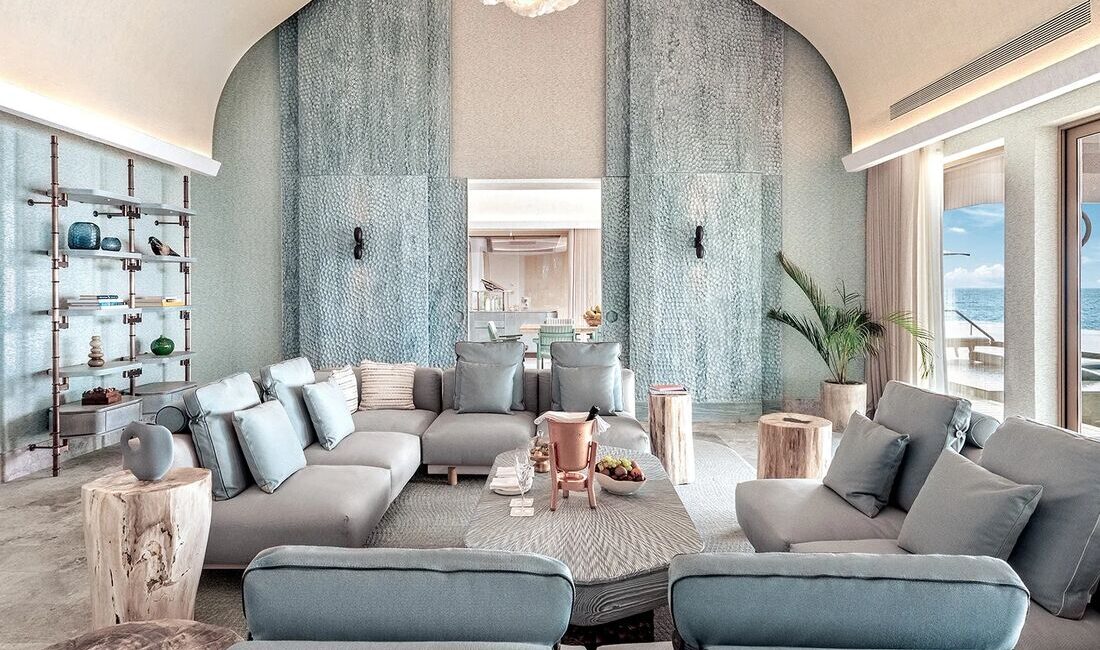 JOALI BEING - Four Bedroom Wellbeing Private Ocean Residence - Living room