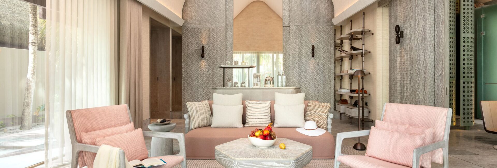 JOALI BEING - Two Bedroom Beach Pool Villa - Living room