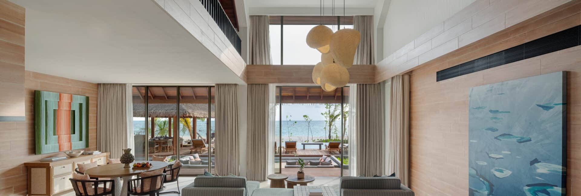 Six Senses Kanuhura - Three-Bedroom-Beach-Reserve-living-room