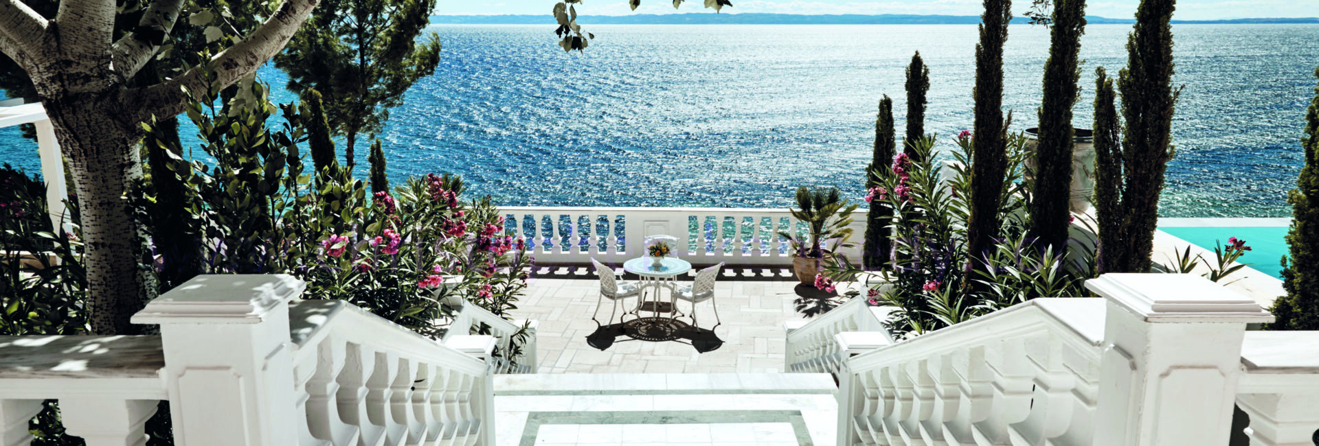 The Danai - White Villa view