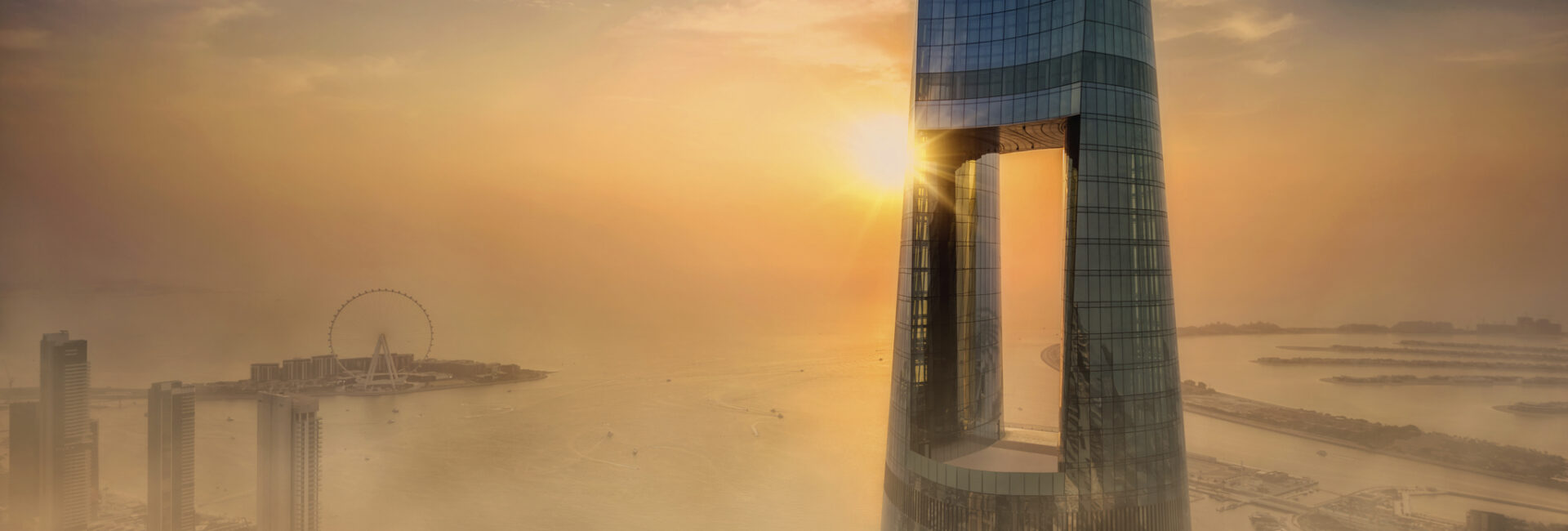 Ciel Dubai Marina/ Hotel facade