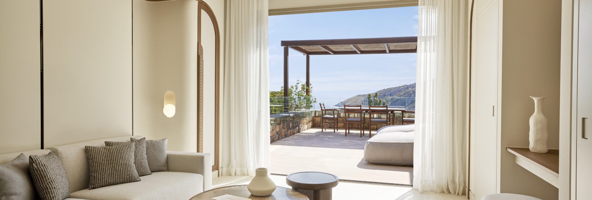 Daios Cove/ One Bedroom Living Room