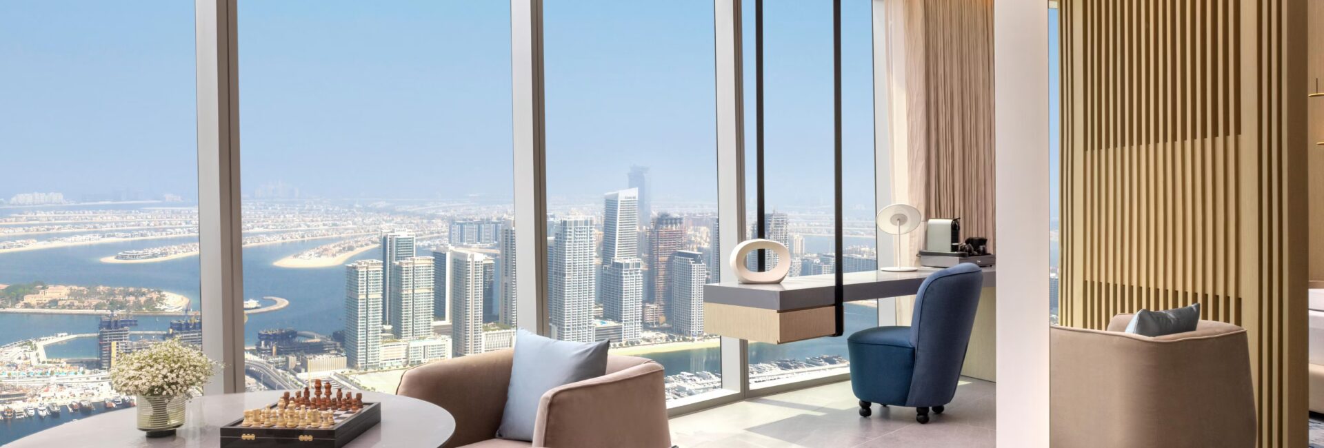 Ciel Dubai Marina/ Bedroom living area