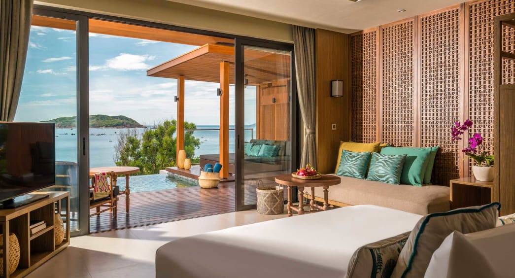 Anantara Quy Nhon Villas// Hillside bedroom
